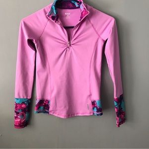 Reebok 1/4 Zip Jacket Size Medium